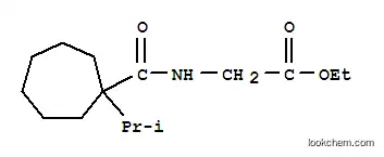 에틸 N-[[1-(이소프로필)사이클로헵틸]카르보닐]글리시네이트