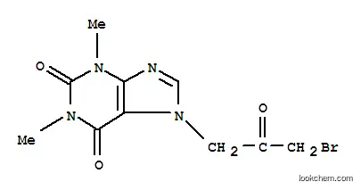 7-(3-ブロモ-2-オキソプロピル)-3,7-ジヒドロ-1,3-ジメチル-1H-プリン-2,6-ジオン