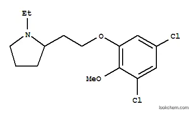 (-)-2-[2-(3,5-ジクロロ-2-メトキシフェノキシ)エチル]-1-エチルピロリジン