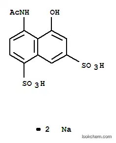 이 나트륨 4- (아세틸 아미노) -5- 하이드 록시 나프탈렌 -1,7- 디 설포 네이트