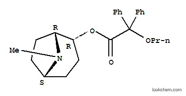 [1R,5S,(+)]-トロパン-2α-イル=ジフェニルプロポキシアセタート