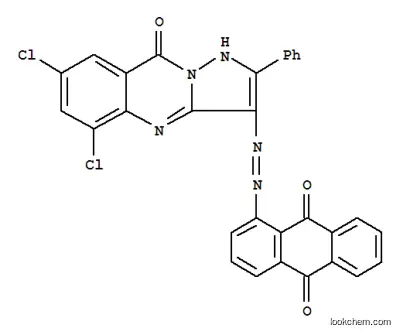 1-[[(5,7-ジクロロ-1,9-ジヒドロ-9-オキソ-2-フェニルピラゾロ[5,1-b]キナゾリン)-3-イル]アゾ]-9,10-アントラセンジオン