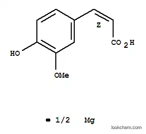 마그네슘 (2+) (Z) -4'- 히드 록시 -3'- 메 톡시 신나 메이트