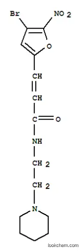 N-(2-N-피페리디닐에틸)-베타-(5-니트로-4-브로모-2-푸릴)아크릴아미드
