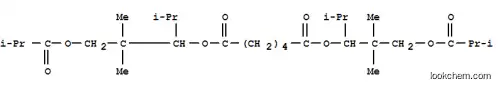 ヘキサン二酸ビス[2,2-ジメチル-1-(1-メチルエチル)-3-(2-メチル-1-オキソプロポキシ)プロピル]
