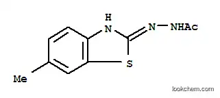 아세트산, 2-(6-메틸-2-벤조티아졸릴)히드라지드(9CI)