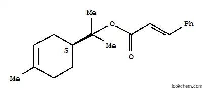 3-フェニルプロペン酸1-メチル-1-[(1S)-4-メチル-3-シクロヘキセン-1-イル]エチル
