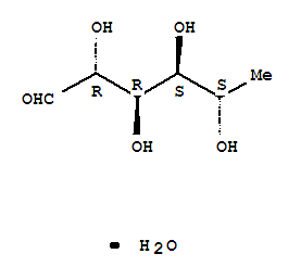 L-(+)-RhamnoseMonohydrate;(2R,3R,4S,5S)-2,3,4,5-tetrahydroxyhexanalhydrate