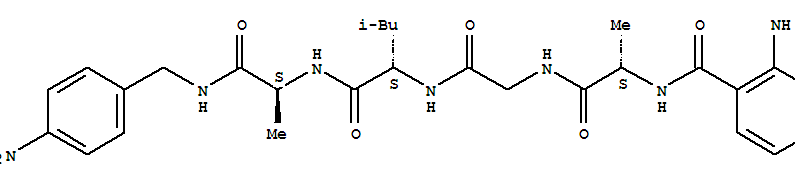 Abz-Ala-Gly-Leu-Ala-p-nitrobenzylamide