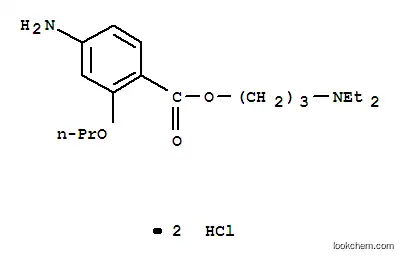 3-(4-아자늄일-2-프로폭시-벤조일)옥시프로필-디에틸-아자늄 디클로라이드