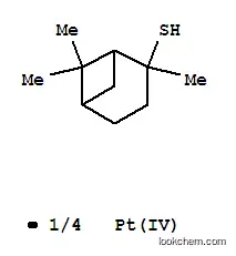 백금 (4+) 2,6,6- 트리메틸 비 시클로 [3.1.1] 헵탄 -2- 티올 레이트