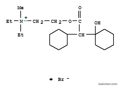 디 에틸 (2- 히드 록시 에틸) 메틸 암모늄 브로마이드 알파-시클로 헥실 -1- 히드로 xy 시클로 헥산 아세테이트