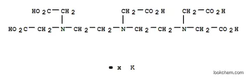 글리신, N,N-비스2-비스(카르복시메틸)아미노에틸-, 칼륨염