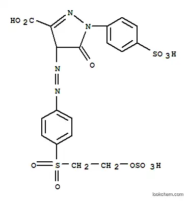 4,5-ジヒドロ-4-[4-[2-(スルホオキシ)エチルスルホニル]フェニルアゾ]-5-オキソ-1-(4-スルホフェニル)-1H-ピラゾール-3-カルボン酸