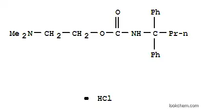 2-(1,1-디페닐부틸카바모일옥시)에틸-디메틸-아자늄 클로라이드