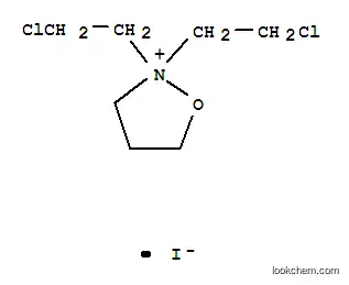 2,2- 비스 (2- 클로로 에틸) -1- 옥사 -2- 아조 니아 시클로 펜탄 요오드화물