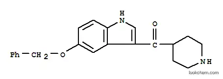 (5-페닐메톡시-1H-인돌-3-일)-(4-피페리딜)메탄온