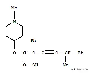 1-메틸-4-피페리딜 페닐(3-메틸-1-펜티닐)글리콜레이트