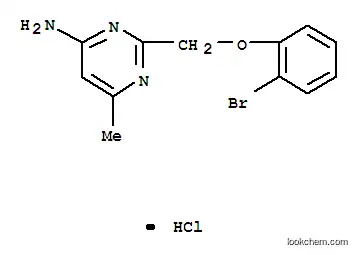 2-[(2-브로모페녹시)메틸]-6-메틸-피리미딘-4-아민 염산염