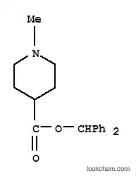 벤즈히드릴 1-메틸피페리딘-4-카르복실레이트