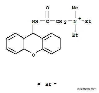 디에틸-메틸-(9H-크산텐-9-일카르바모일메틸)아자늄 브로마이드