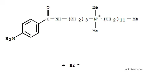 3-[(4-아미노벤조일)아미노]프로필-도데실-디메틸-아자늄 브로마이드
