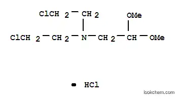 아세탈데하이드, 2-(BIS(2-클로로에틸)아미노)-, 디메틸 아세탈, 하이드로클로로라이드