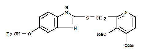 5-(Difluoromethoxy)-2-{[(3,4-dimethoxypyridin-2-yl)-methyl]-thio}-1H-benzimidazole
