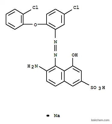 2-나프탈렌술폰산, 6-아미노-5-5-클로로-2-(2-클로로페녹시)페닐아조-4-히드록시-, 일나트륨염