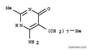 4-피리미디놀, 6-아미노-2-메틸-5-옥틸-