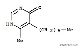 5-헥실-6-메틸-1H-피리미딘-4-온