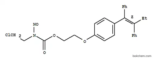 N-(2-클로로에틸)-N-니트로소-2-(4-(1,2-디페닐부테닐)페녹시)에틸 카바메이트