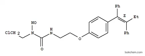 N-(2-클로로에틸)-N'-2-(4-(1,2-디페닐부테닐)페녹시)에틸-N-니트로소우레아