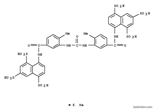 8,8′-[ウレイレンビス(4-メチル-3,1-フェニレンカルボニルイミノ)]ビス(1,3,5-ナフタレントリススルホン酸トリナトリウム)