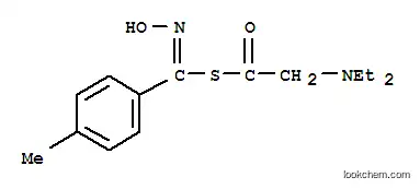 S-(2-(디에틸아미노)에틸) 알파-케토-4-메틸벤조티오히드록시메이트