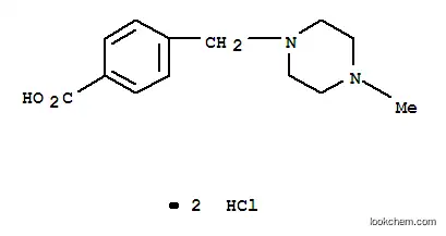 4-[(4- 메틸 피페 라진 -1- 일) 메틸] 벤조산 이염 산염