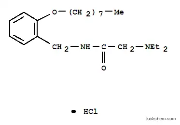 1-(2-디에틸아미노아세트아미도메틸페녹시)-n-옥탄염산염