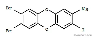 2-아지도-3-요오도-7,8-디브로모디벤조-1,4-다이옥신