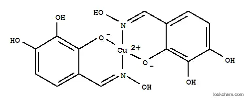 비스(2,3,4-트리하이드록시벤잘독시이마토)구리(II)