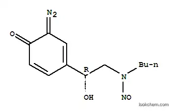 4-[(R)-2-[ブチル(ニトロソ)アミノ]-1-ヒドロキシエチル]-2-ジアゾ-3,5-シクロヘキサジエン-1-オン