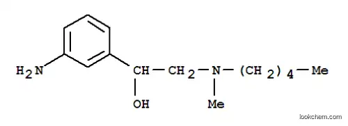 1- (3- 아미노 페닐) -2- (메틸-펜틸-아미노) 에탄올