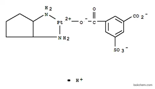 1,3-벤젠디카르복실산, 5-술포-, 백금 착물(9CI)