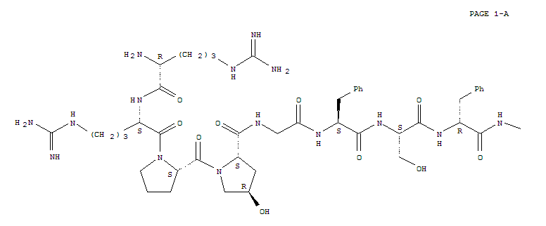 (D-Arg0,Hyp3,D-Phe7)-Bradykinin