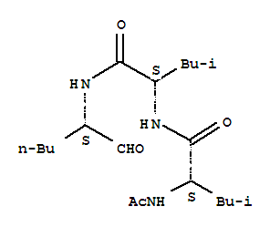 MG-101(ALLN);Calpaininhibitor-1;N-acetyl-L-leucyl-N-[(1S)-1-formylpentyl]-L-Leucinamide