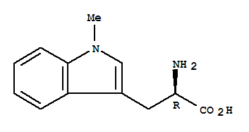 Indoximod(NLG-8189）;1-Methyl-D-tryptophan;(R)-2-amino-3-(1-methyl-1H-indol-3-yl)propanoicacid