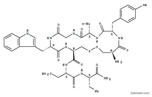시클로(시스테닐-티로실-노르류실-글리실-트립토필-시스테닐)-아스파르틸-페닐알라닌아미드