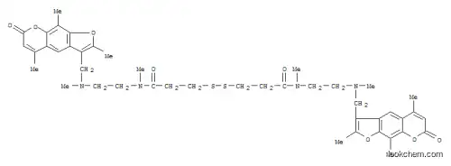 디티오비스(에틸메틸아미도에틸메틸아미노메틸-2,5,9-트리메틸소랄렌)
