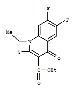 Ethyl6,7-difluoro-1-methyl-4-oxo-4H-[1,3]thiazeto[3,2-a]quinoline-3-carboxylate