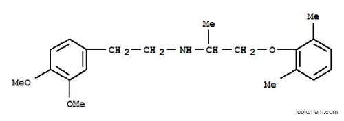 1-(2,6-디메틸페녹시)-2-(3,4-디메톡시페닐에틸아미노)프로판