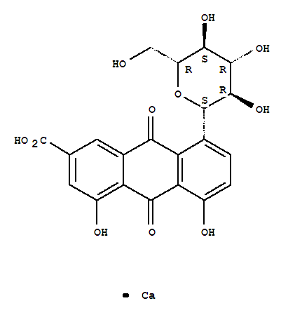 Rhein-8-glucosidecalciumsalt